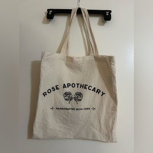 Schitt’s Creek Rose Apothecary Cotton Tote Bag Linen Color